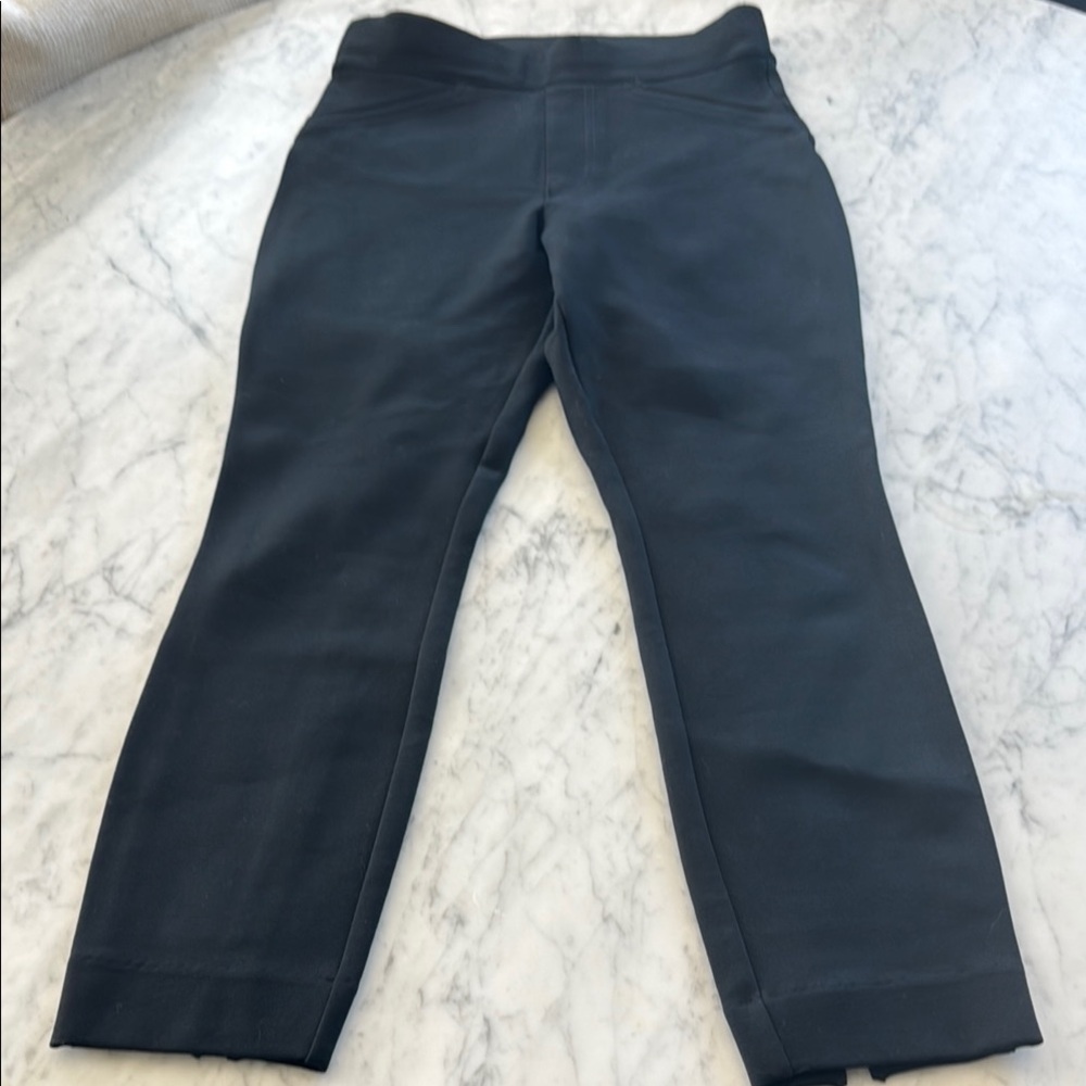 SPANX Black Skinny Jumpsuit with Elastic Waist